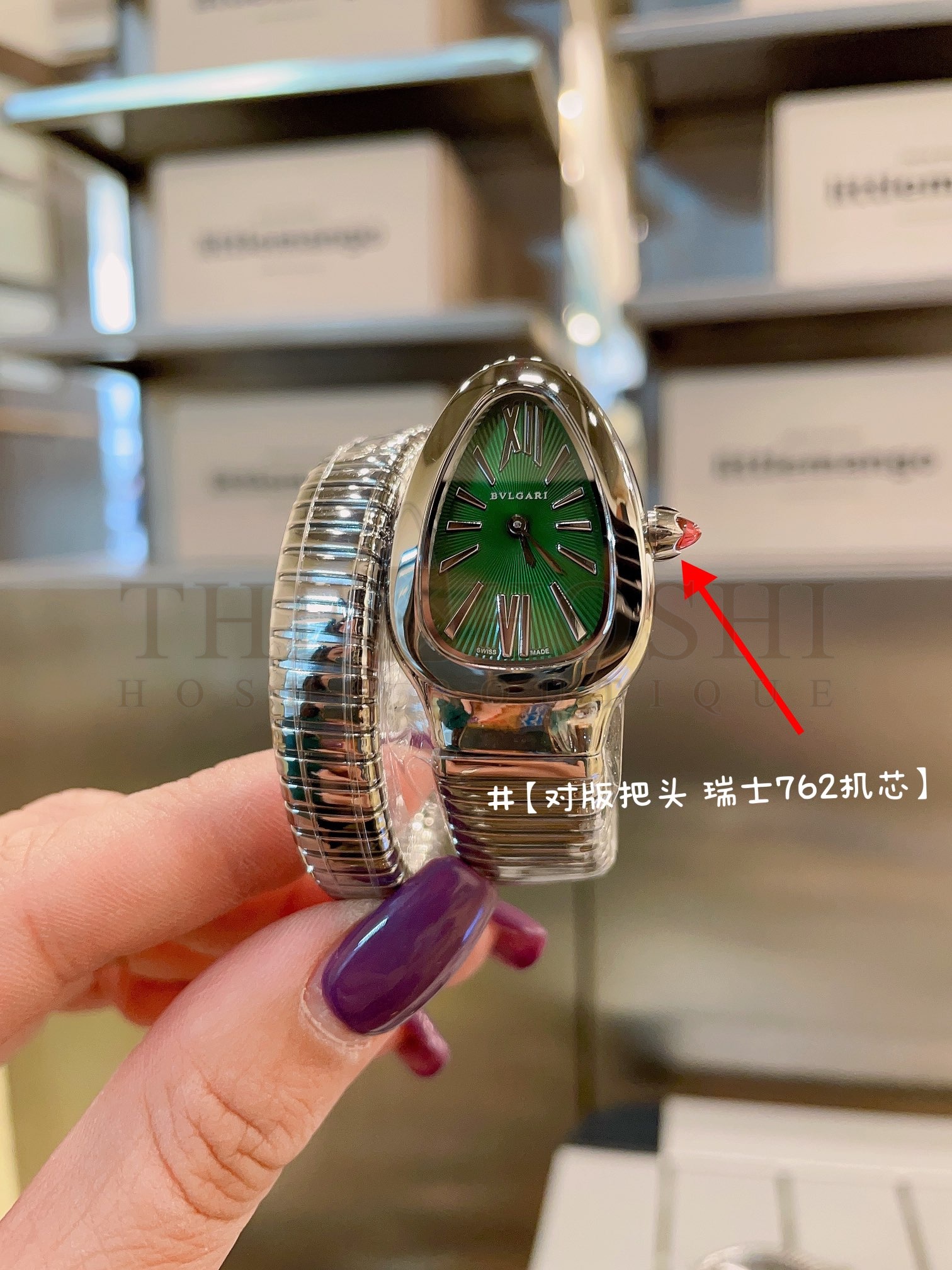 Bv1g*ai SERPENTI watch 35mm Master Quality