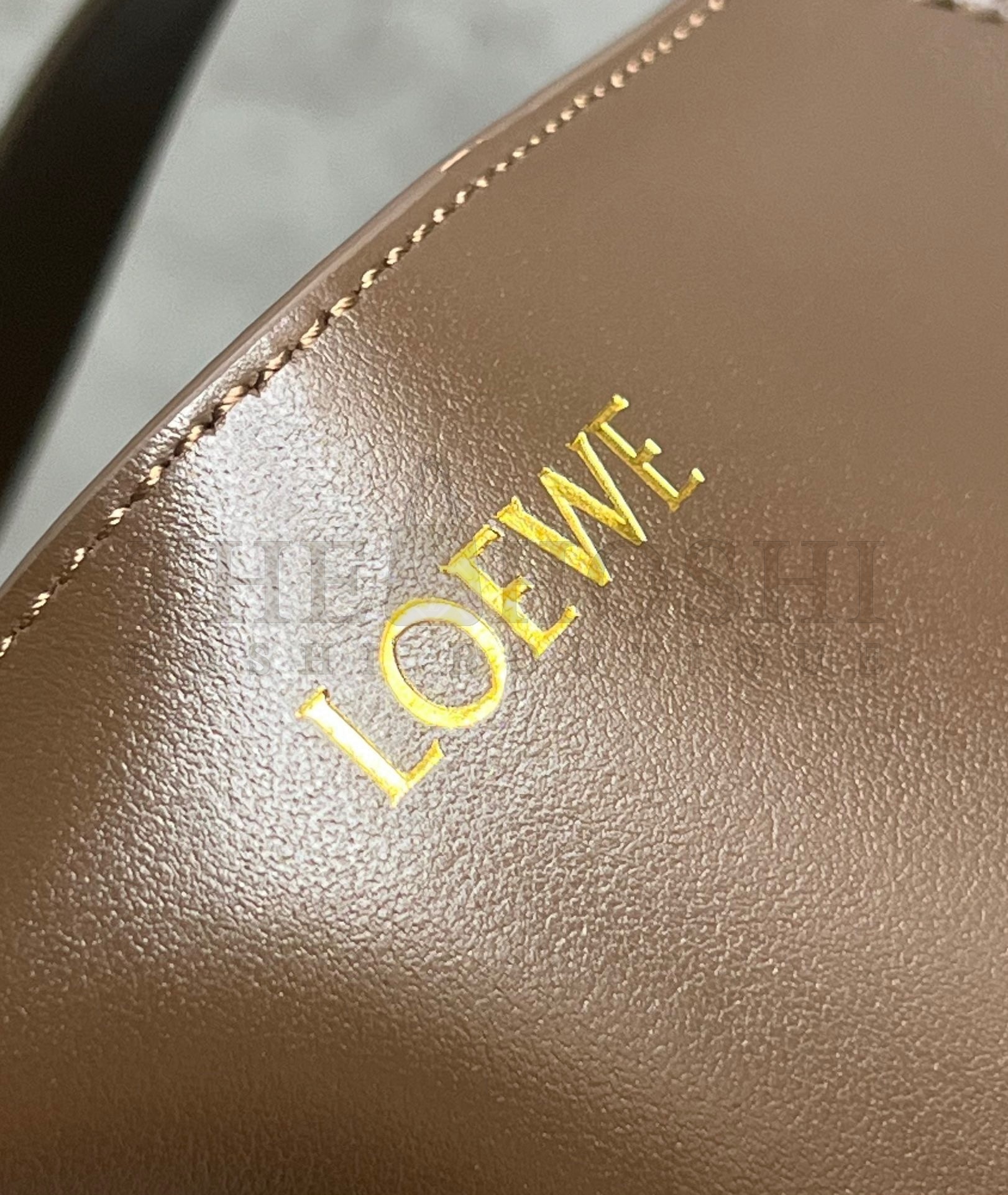 L0ew* Large Puzzle Fold Tote Bag in Umber Calfskin Master Quality
