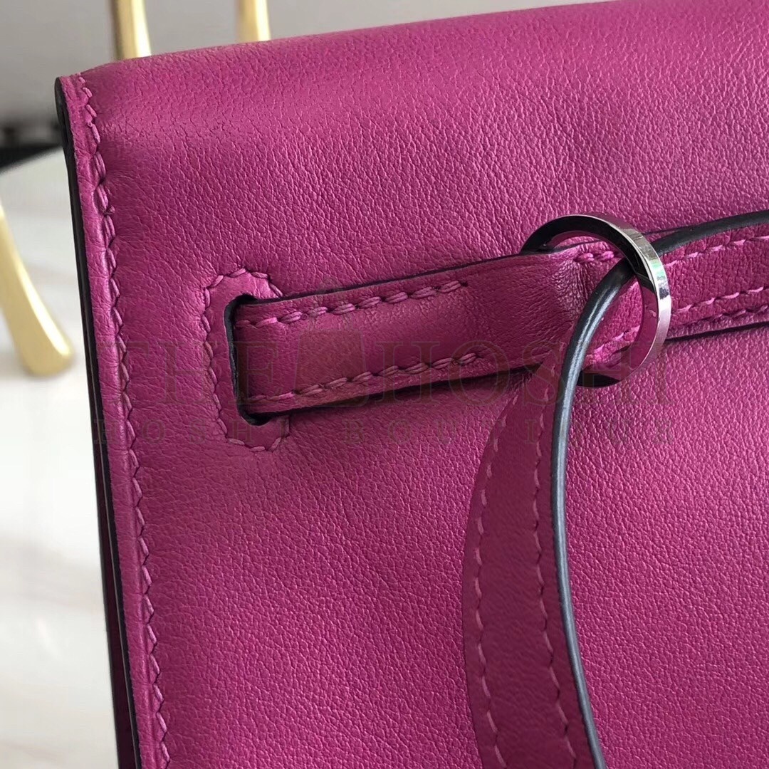 H**me5 Rose Purple Swift Kelly Danse Bag Master Quality