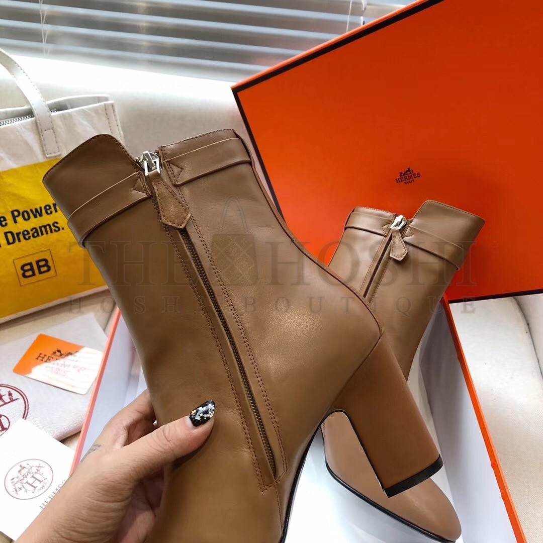 H**me5 Brown Joueuse Ankle Boots Master Quality