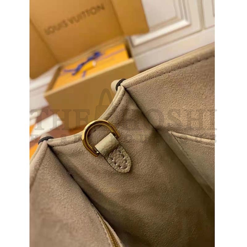 L0vis Vvtt0n LV Women Onthego Tote Beige Embossed Grained Cowhide Leather MM M45494 (35 x 27 x 14 cm）BB M47054 (18 x 15 x 8.5 cm) Master Quality