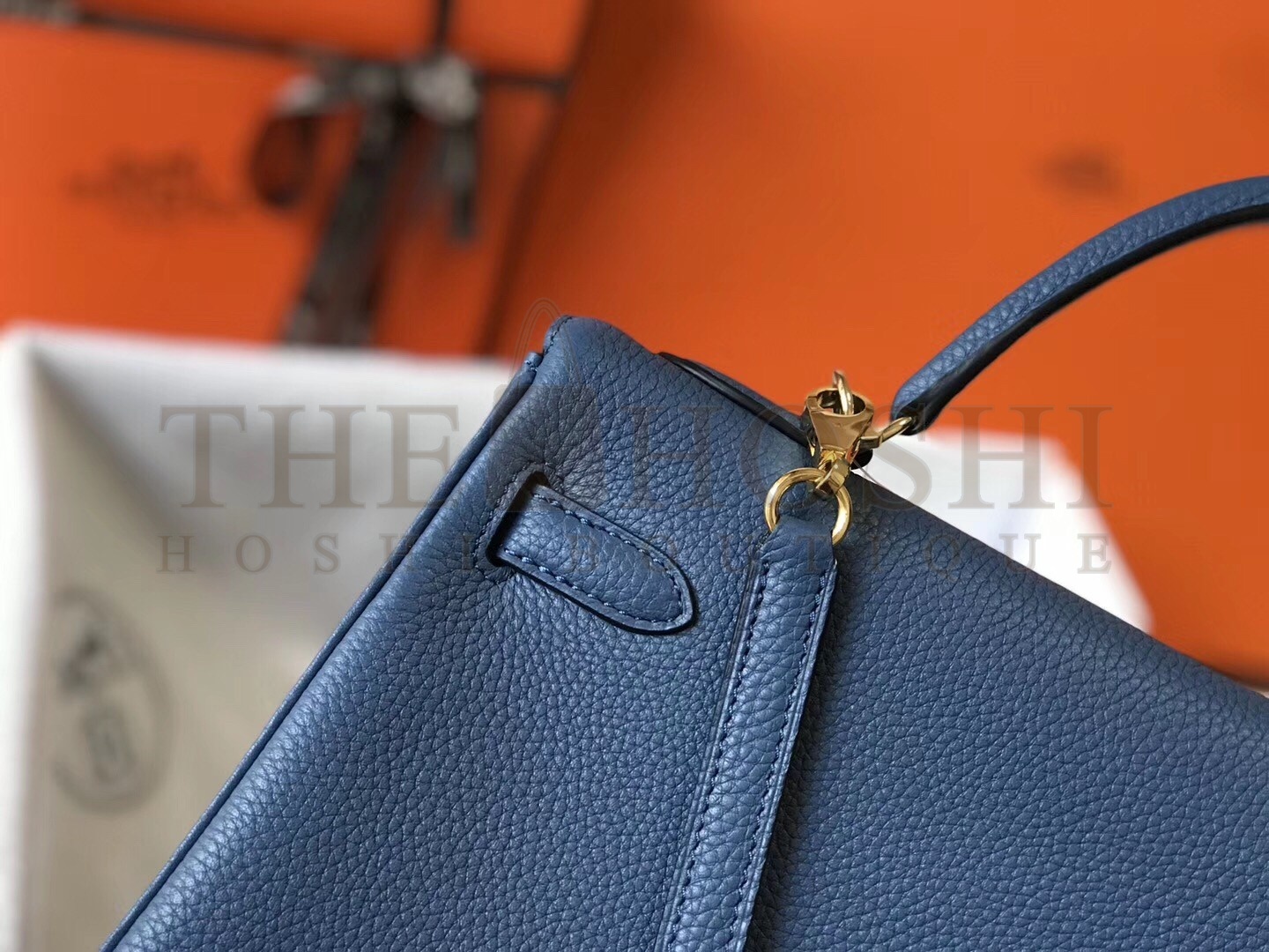 H**me5 Blue AgateClemence Kelly 32cm Retourne Bag Master Quality