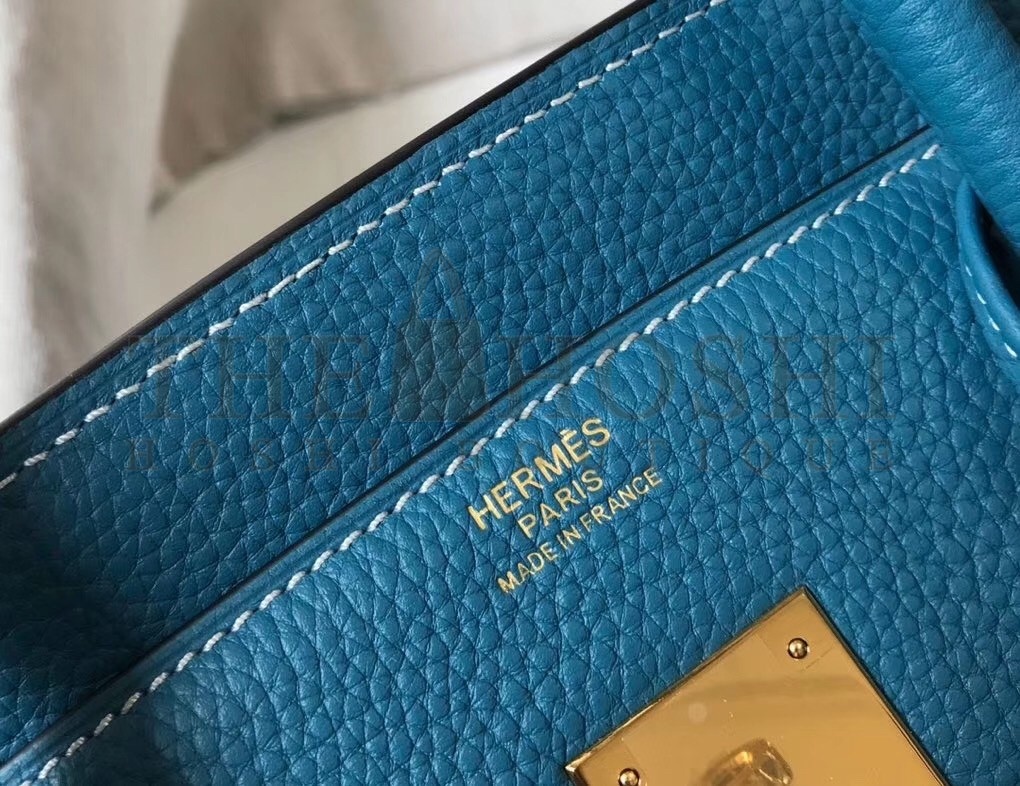 H**me5 Blue Jean Clemence Birkin 30cm Bag Master Quality