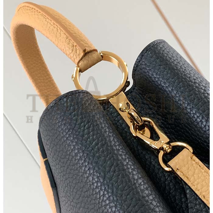 L0vis Vvtt0n LV Women Capucines MM Handbag Black Beige Red Taurillon Leather Master Quality