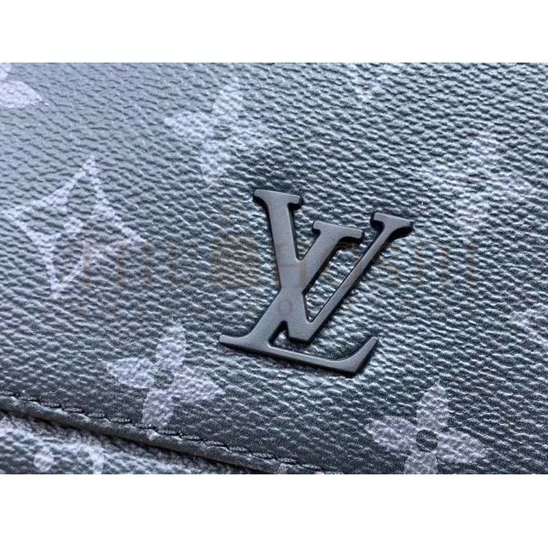 L0vis Vvtt0n LV Men District PM Bag in Monogramme Eclipse Coated Canvas Master Quality