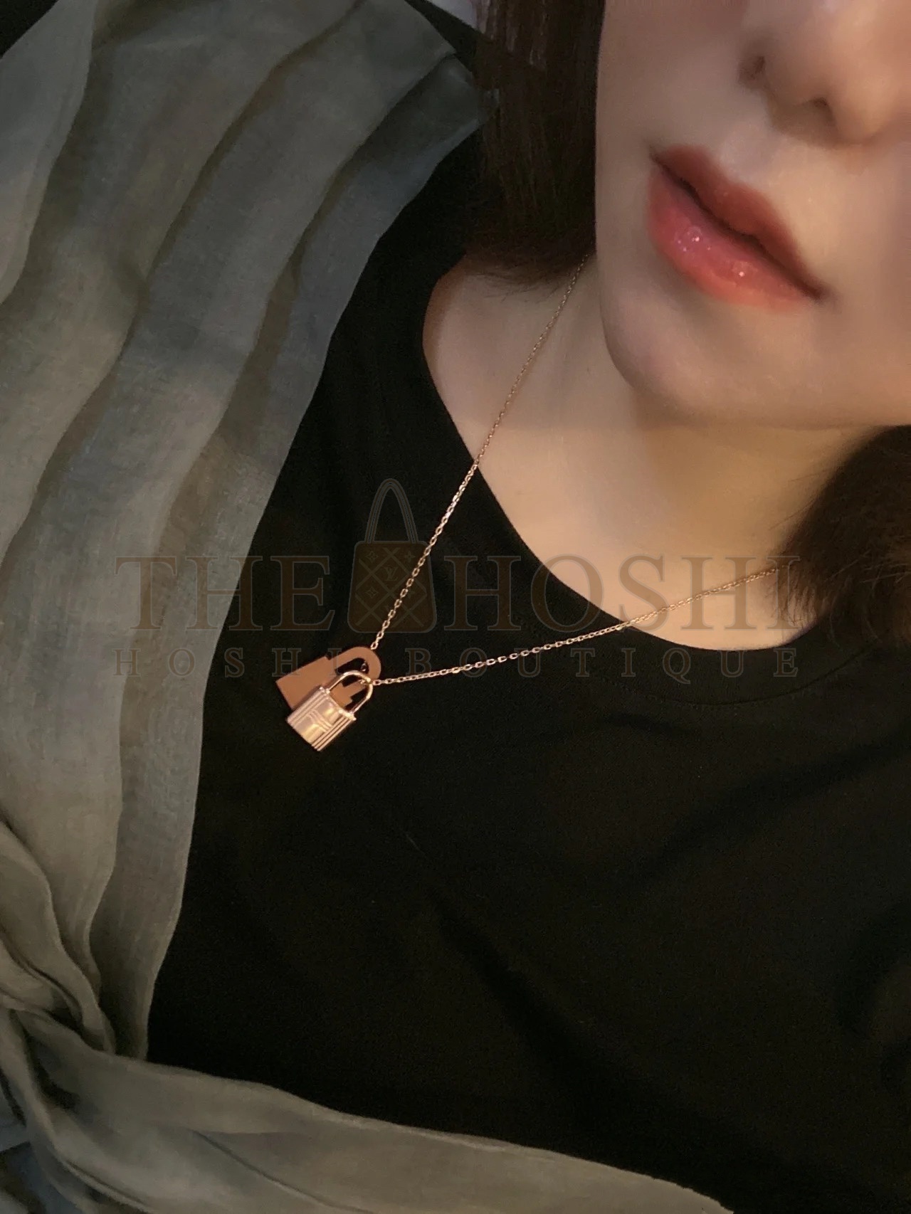 H**me5 Double Lock Necklace Master Quality