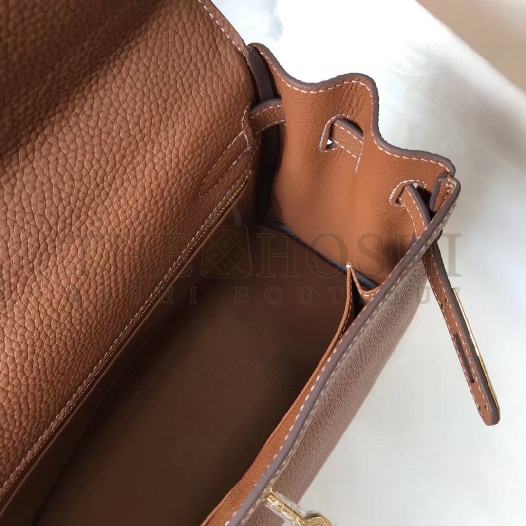 H**me5 Brown Clemence Kelly 28cm Bag Master Quality