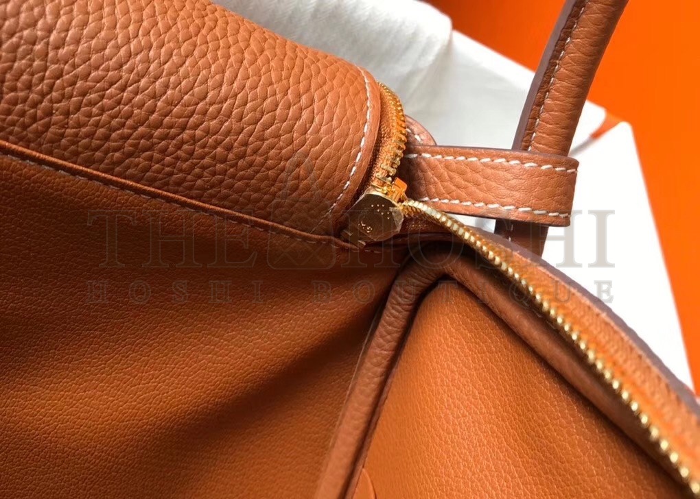 H**me5 Lindy 26cm Bag In Gold Clemence With GHW Master Quality