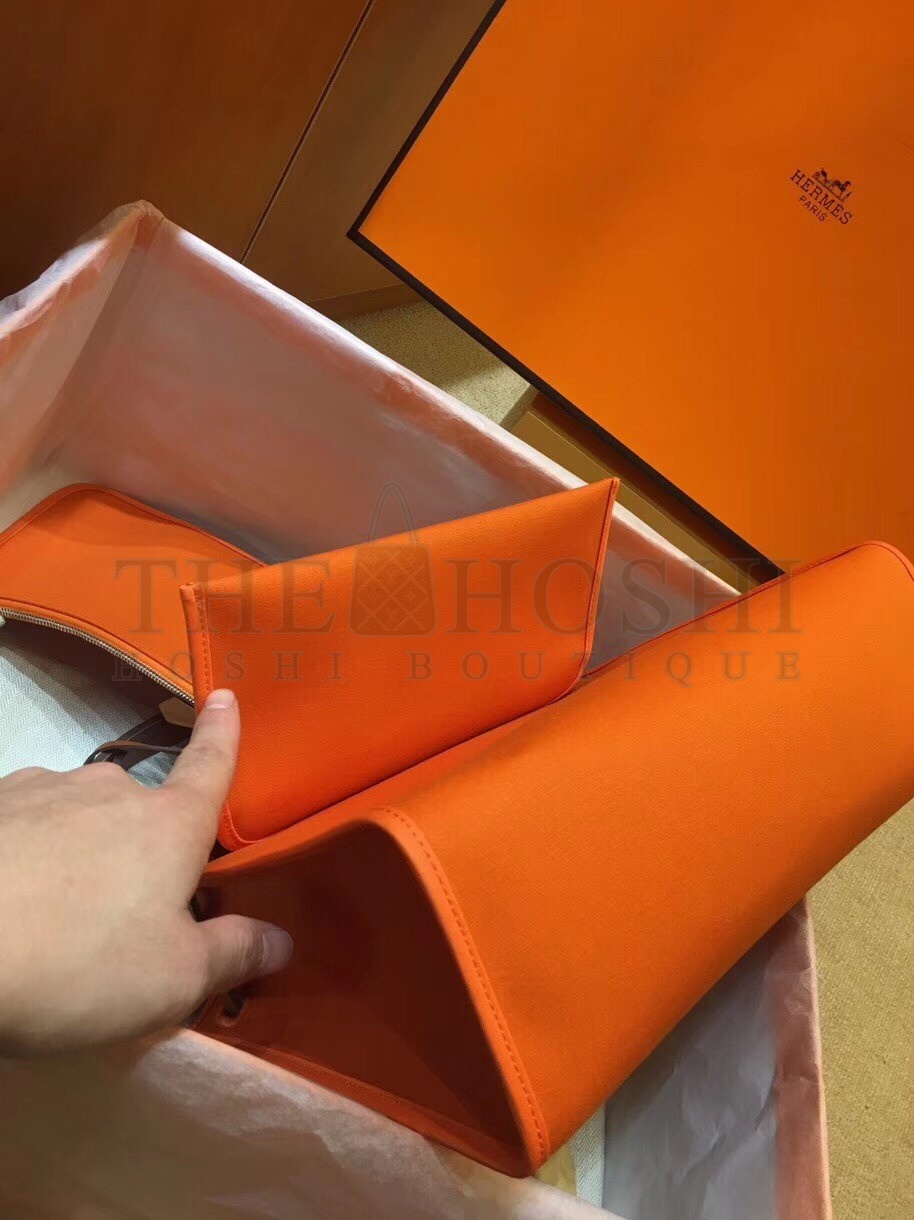 H**me5 Herbag Zip 31cm Bag In Brown And Orange Master Quality