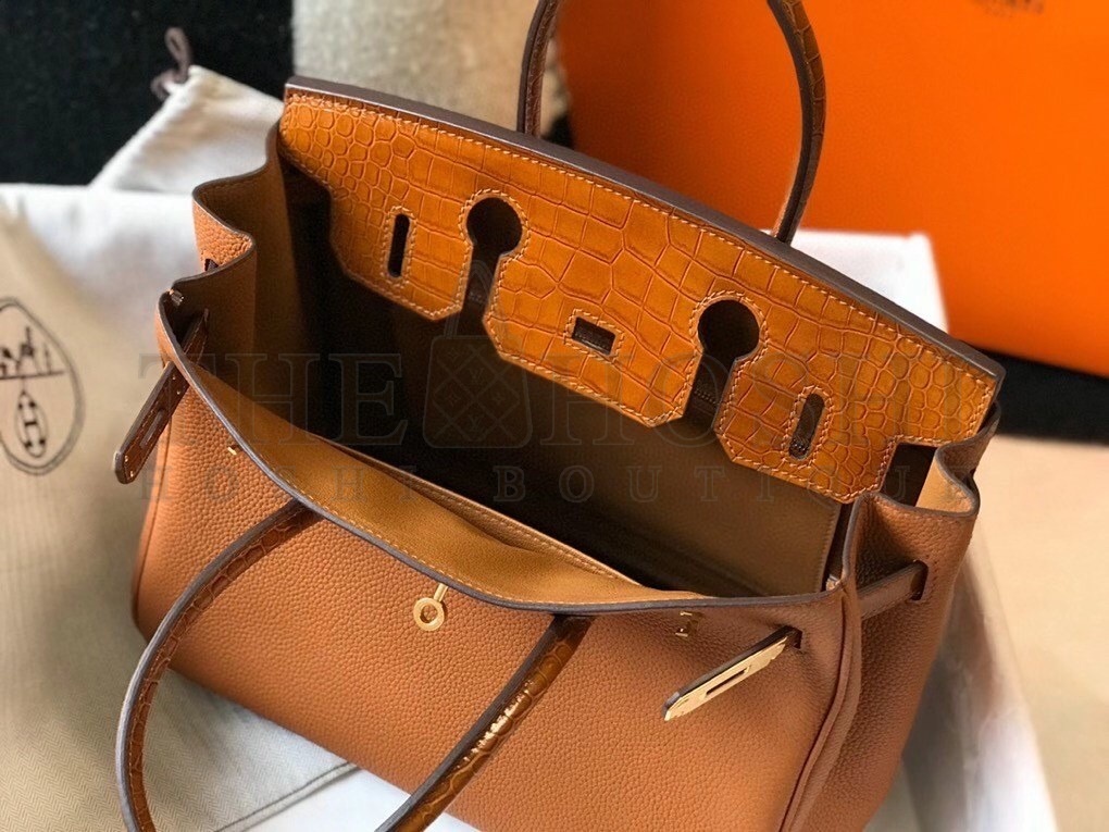 H**me5 Touch Birkin 30cm Limited Edition Gold Bag Master Quality