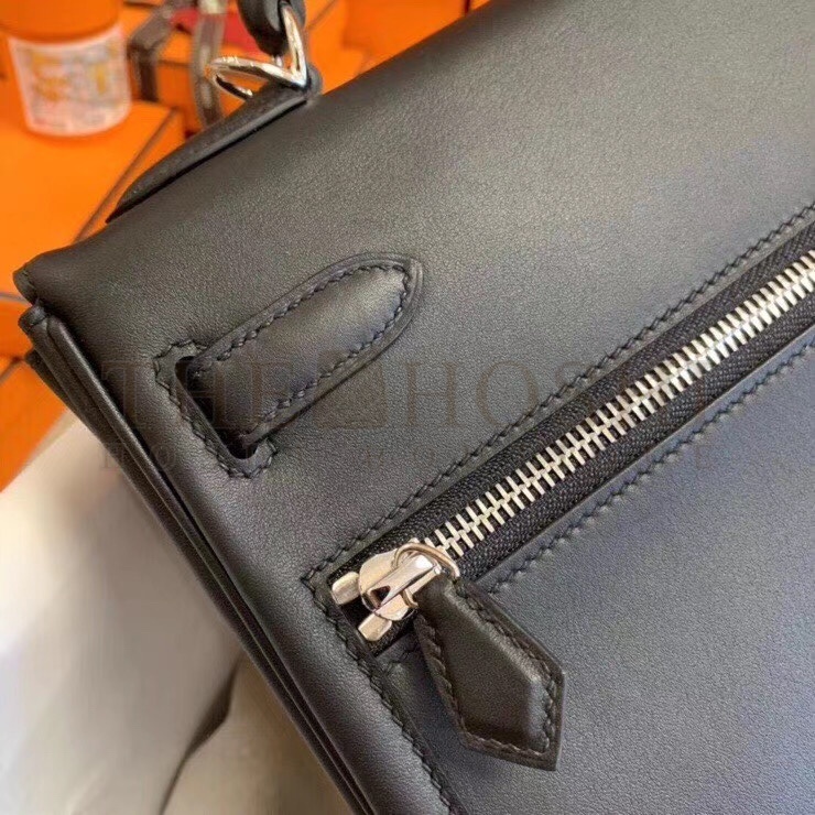 H**me5 Kelly Lakis Swift Leather Bag Handmake Version Master Quality