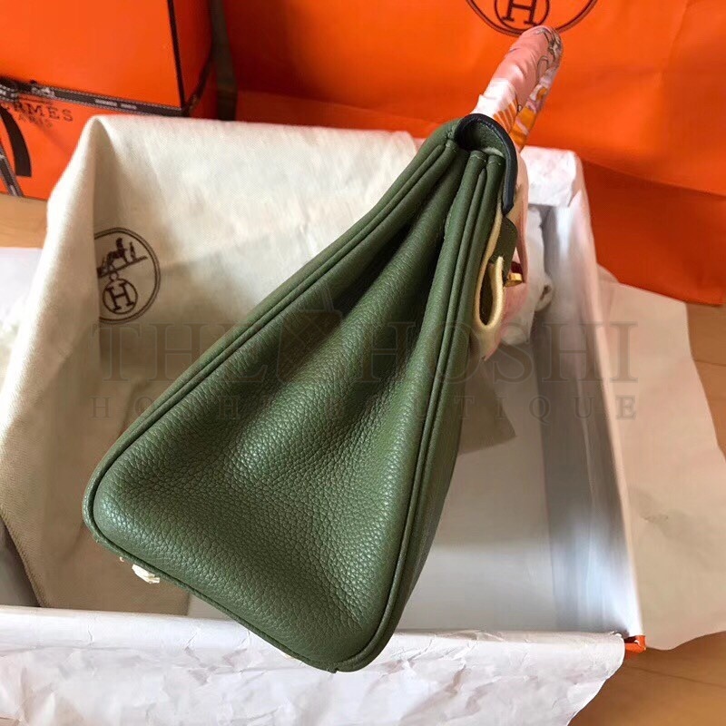 H**me5 Canopee Clemence Kelly 28cm Handmade Bag Master Quality