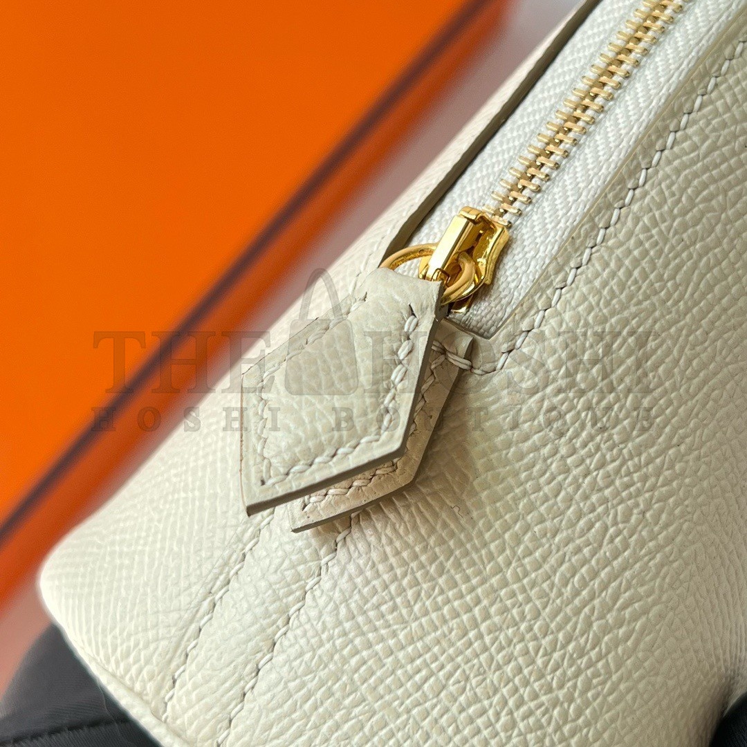 H**me5 Bolide 1923 Mini Handmade Bag In Craie Epsom Calfskin Master Quality