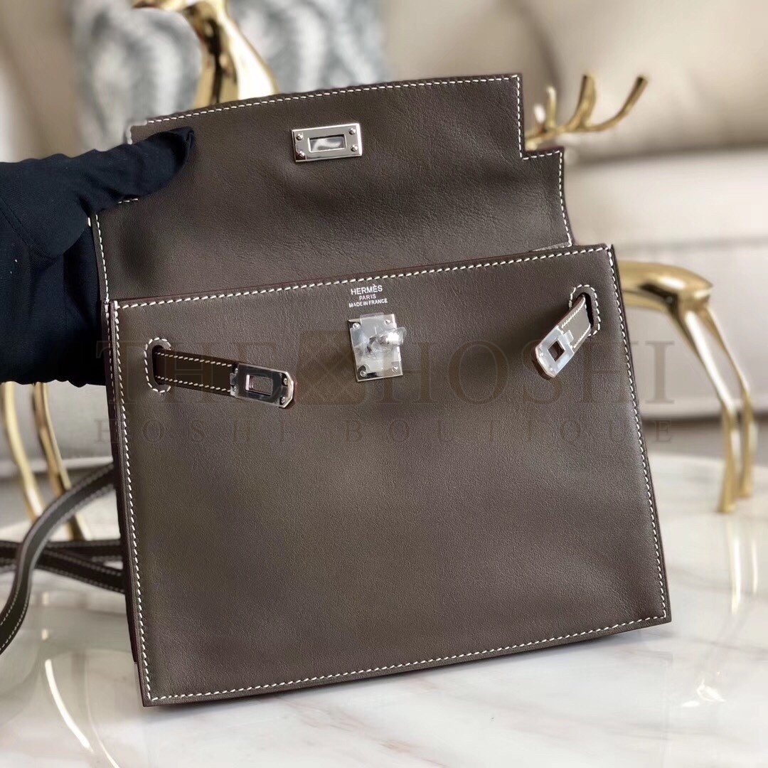 H**me5 Taupe Swift Kelly Danse Bag Master Quality