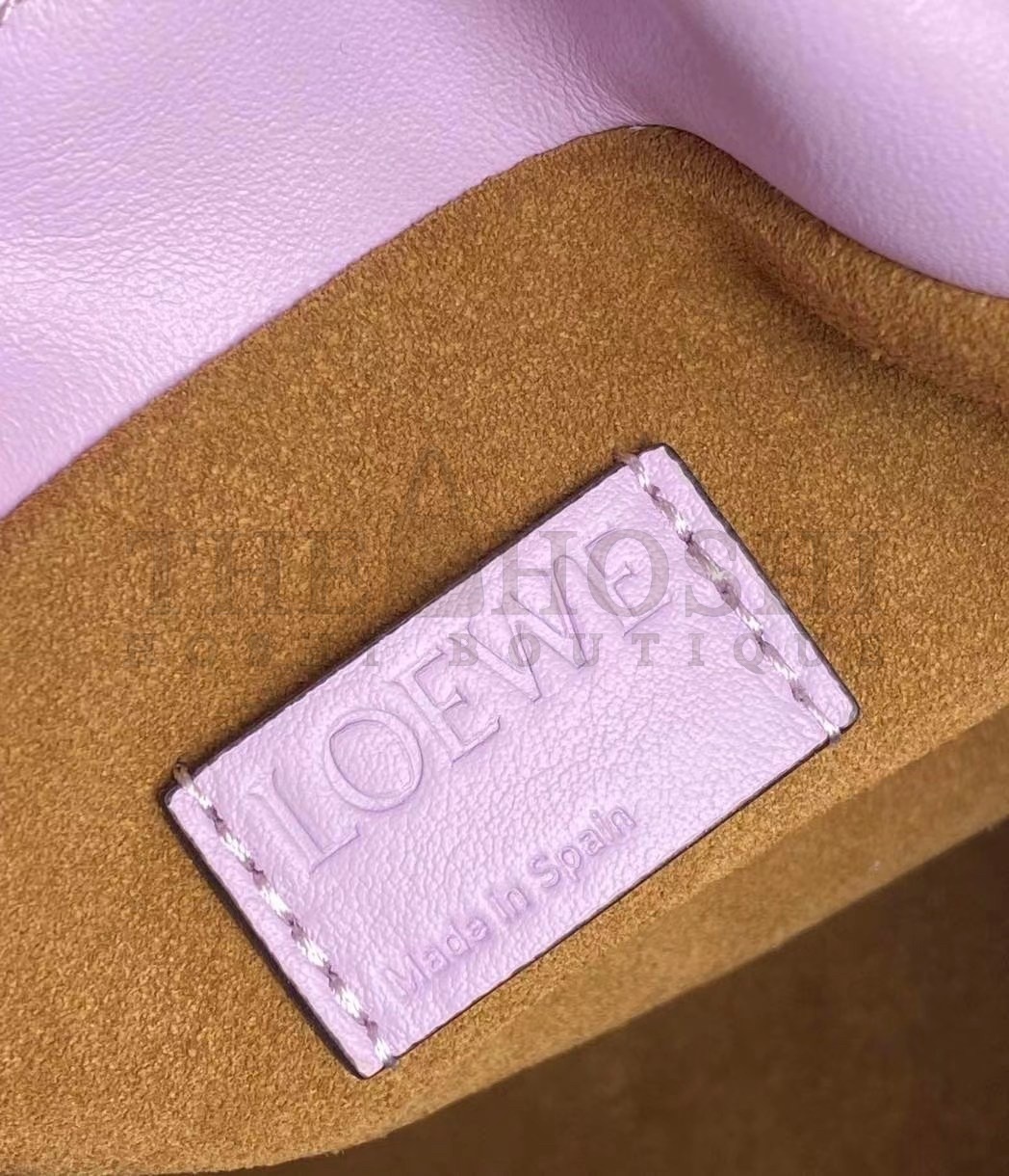 L0ew* Flamenco Clutch In Bloom Orchid Nappa Leather Master Quality