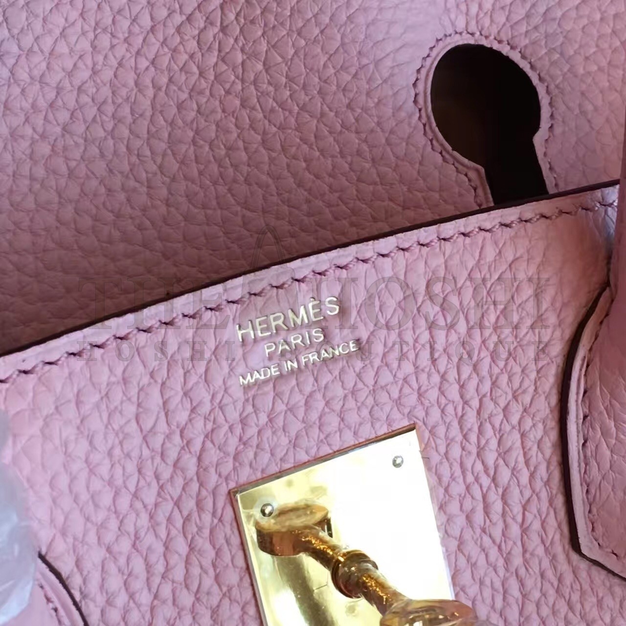 H**me5 Pink Clemence Birkin 40cm Handmade Bag Master Quality