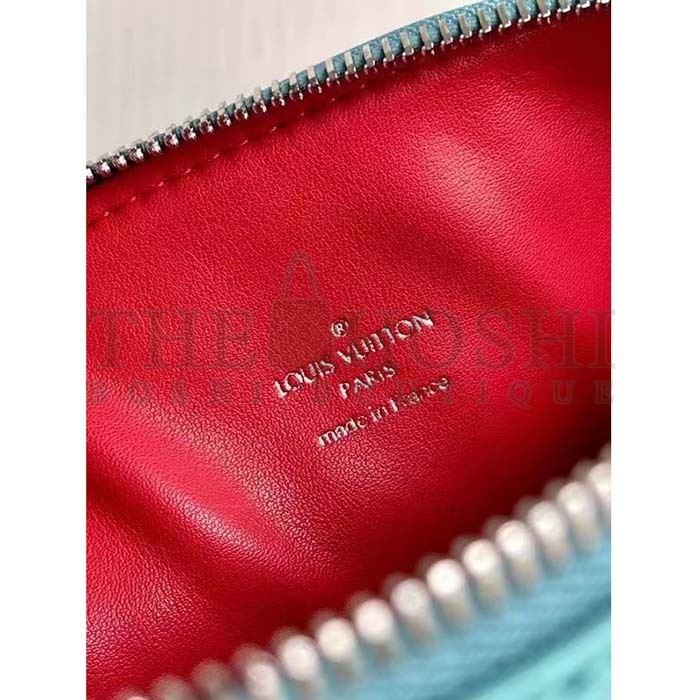 L0vis Vvtt0n LV Women Coussin PM Handbag Azure Blue Lambskin Calfskin Cowhide Leather Master Quality