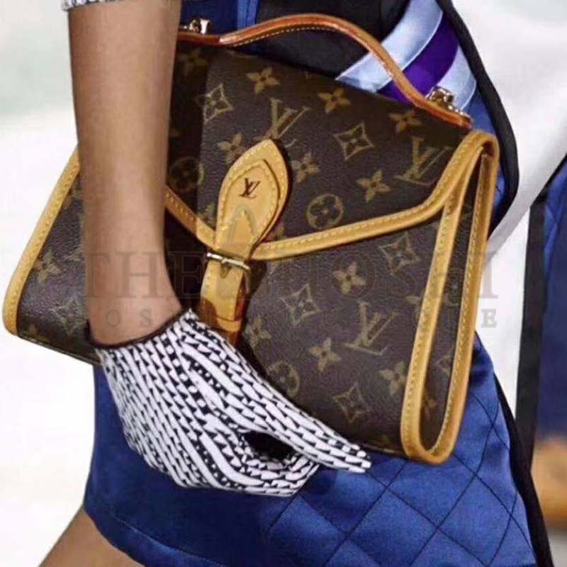 L0vis Vvtt0n LV Women LV Ivy Bag in Monogram Coated Canvas-Brown Master Quality