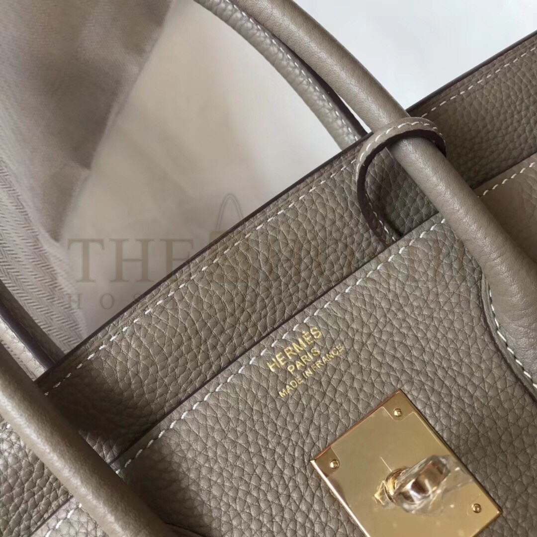 H**me5 Grey Clemence Birkin 35cm Bag Master Quality