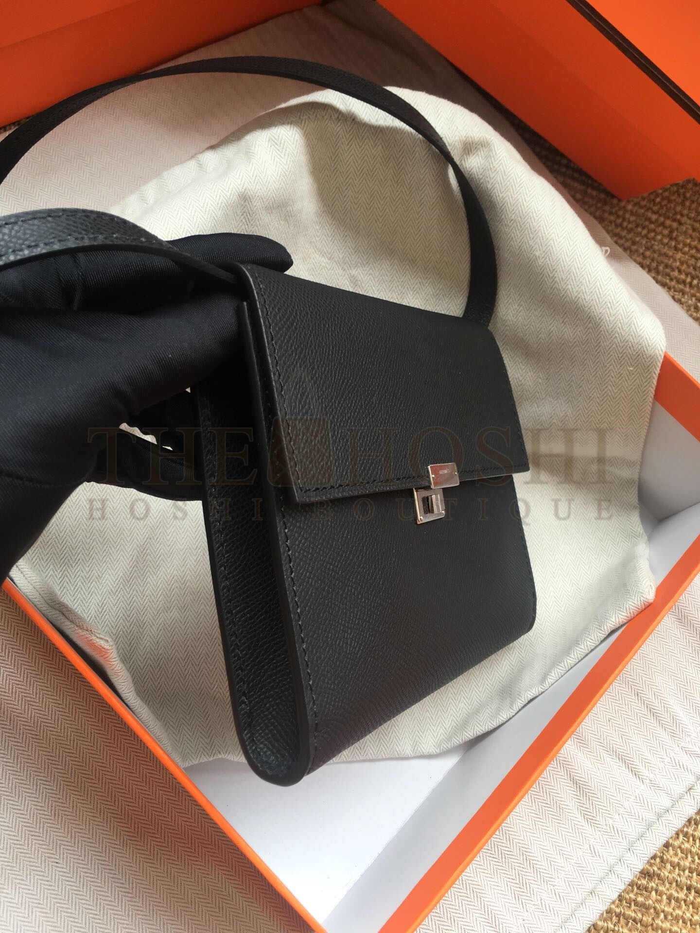 H**me5 Black Clic 16 Wallet With Strap Master Quality