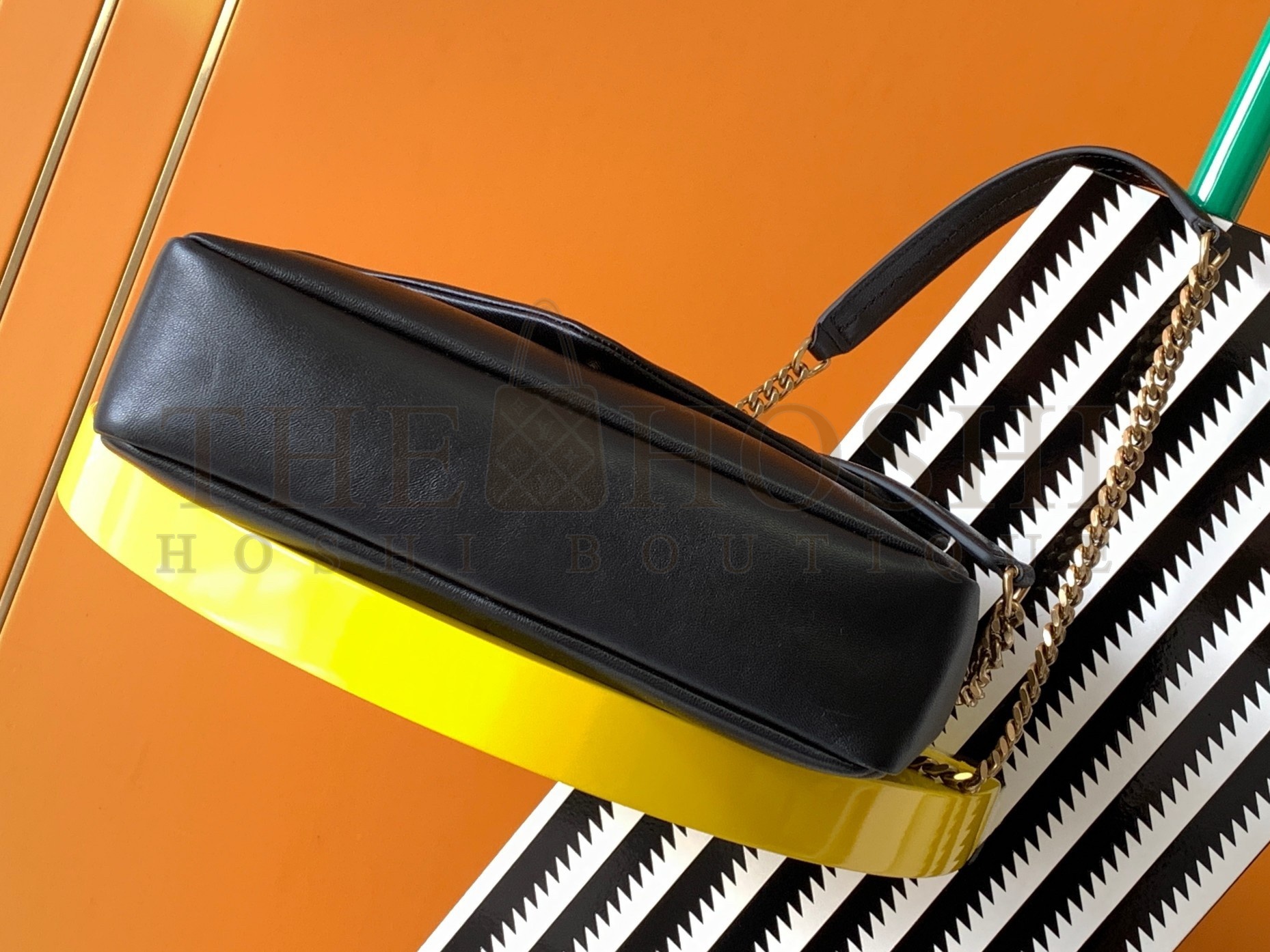 Sa1nt Lau*nt Calypso Shoulder Bag In Black Lambskin Master Quality