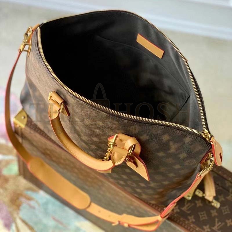 L0vis Vvtt0n LV Women Lock It Tote Blurry Monogram Coated Canvas Cowhide Leather Master Quality