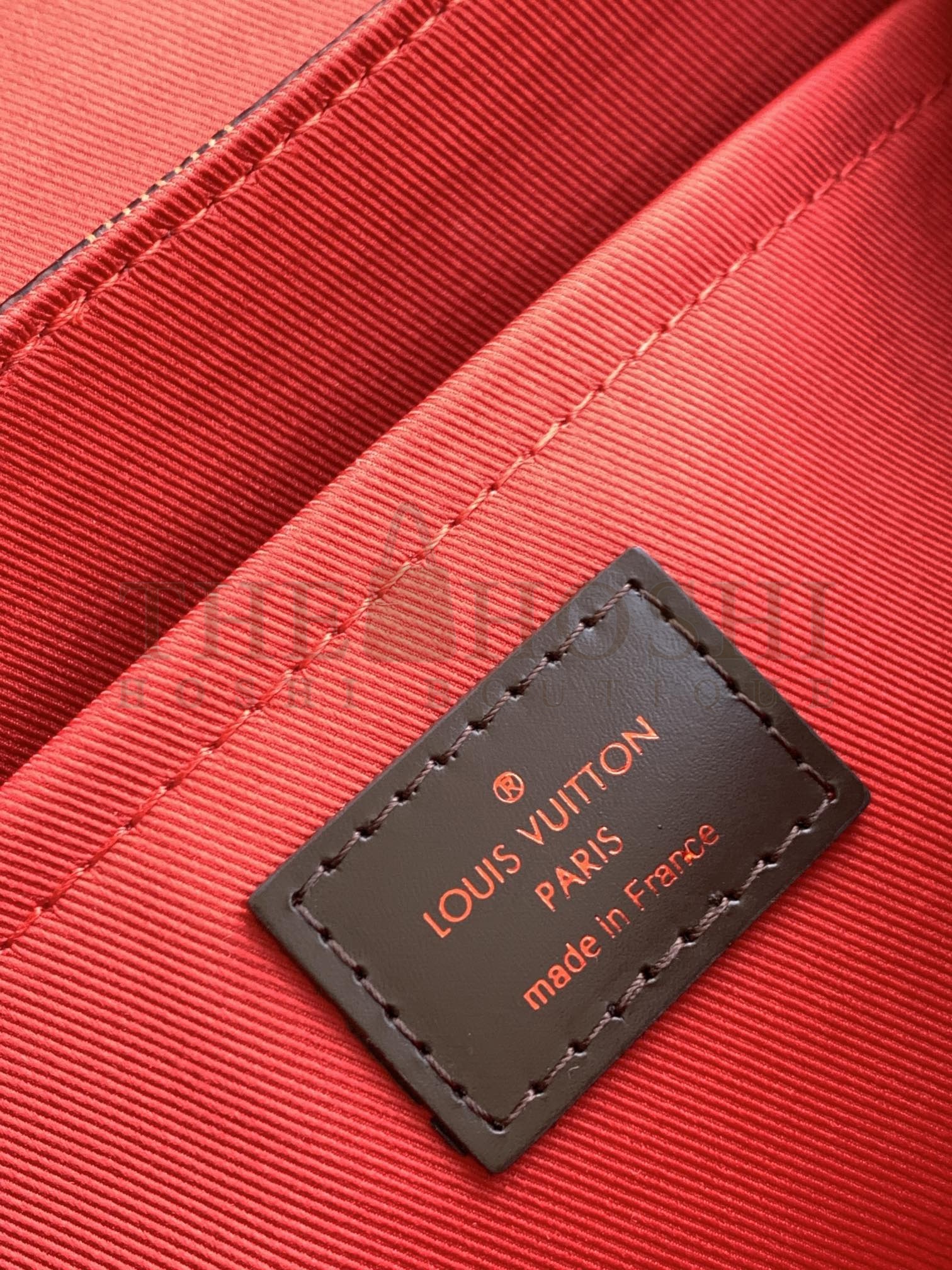 L0vis Vvtt0n LV Women Croisette Brown Damier Ébène Canvas Satchel N53000 Master Quality