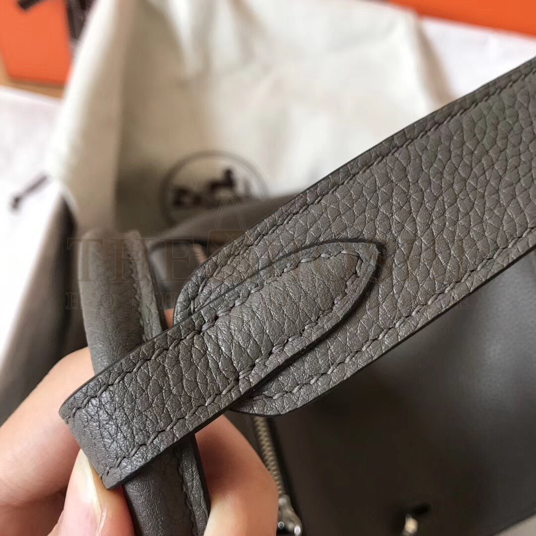 H**me5 Gris Mouette Lindy 26cm Clemence Handmade Bag Master Quality
