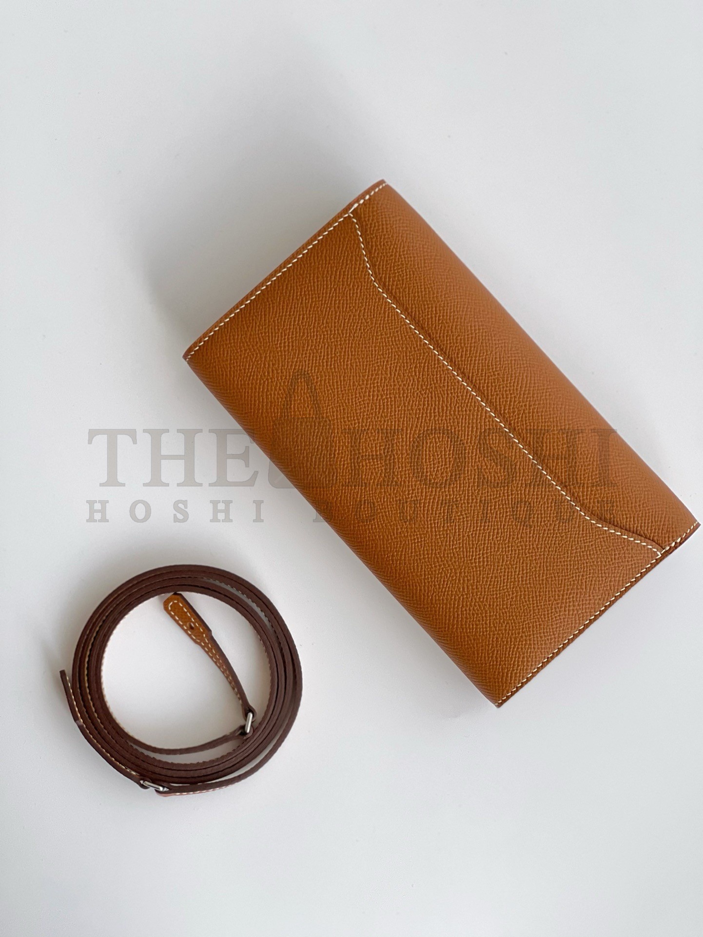 H**me5 Constance To Go Wallet in Gold Epsom Calfskin Master Quality