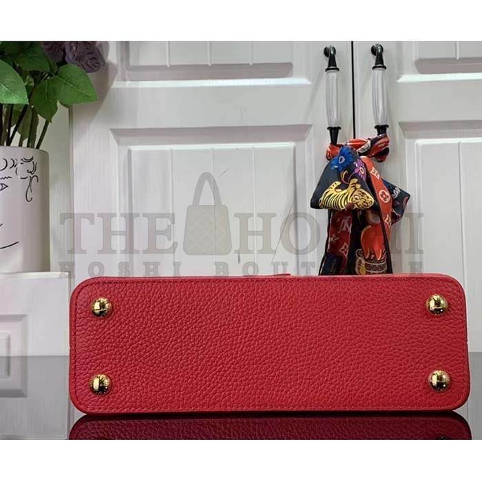 L0vis Vvtt0n LV Women Capucines MM Handbag Rose Pink Taurillon Leather Master Quality