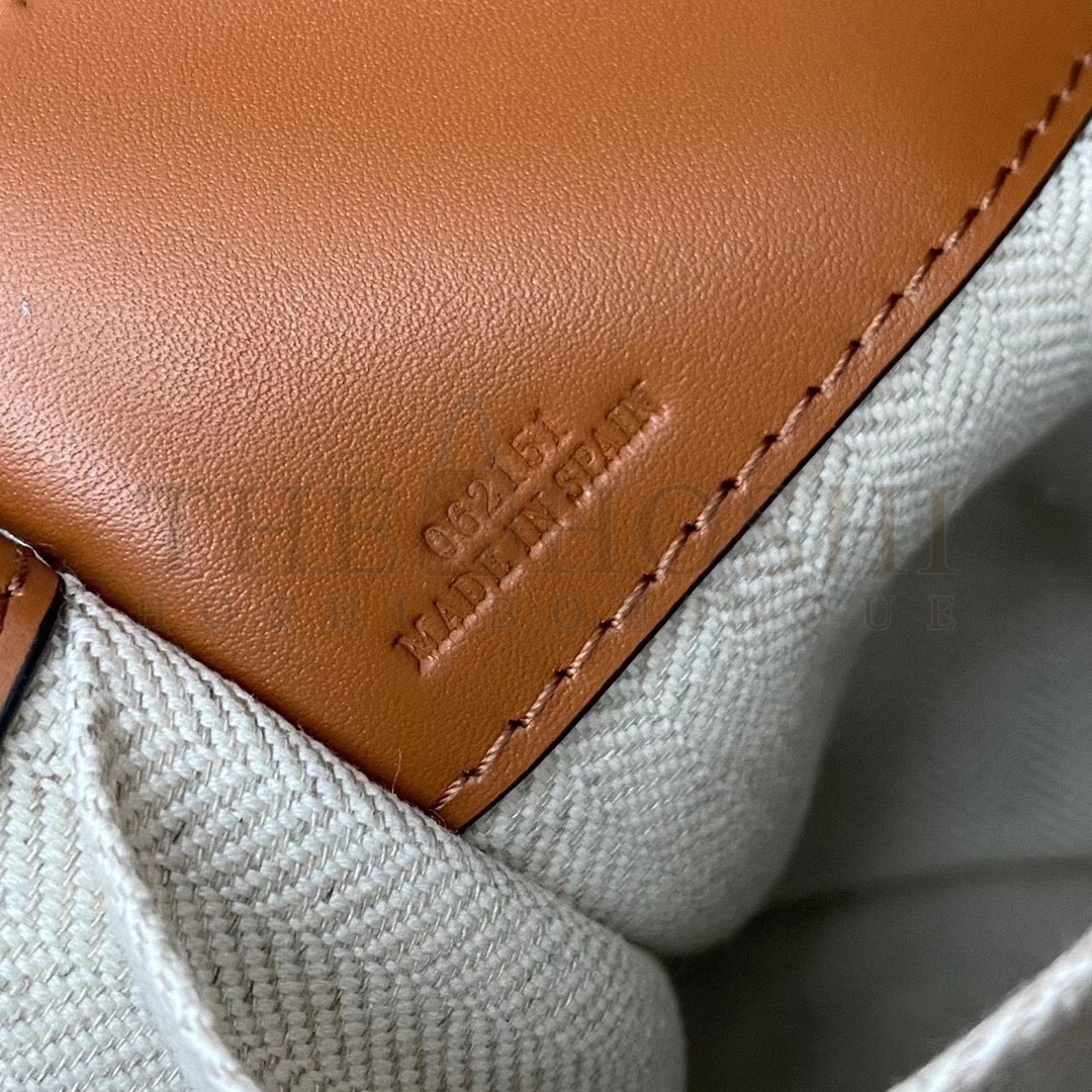 L0ew* Small Cushion Tote In Beige Anagram Jacquard Master Quality