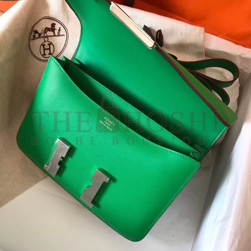 H**me5 Epsom Constance 24cm Bambou Handmade Bag Master Quality