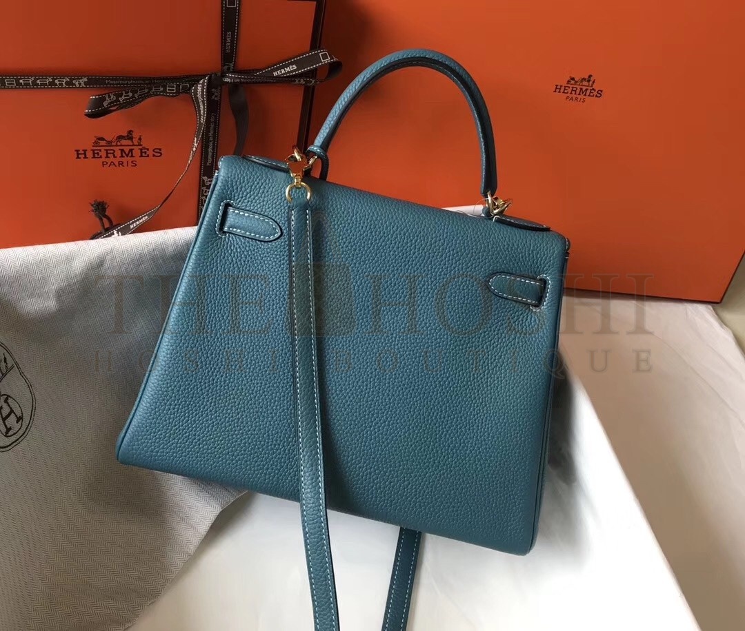 H**me5 Blue Jean Clemence Kelly 32cm Retourne Bag Master Quality