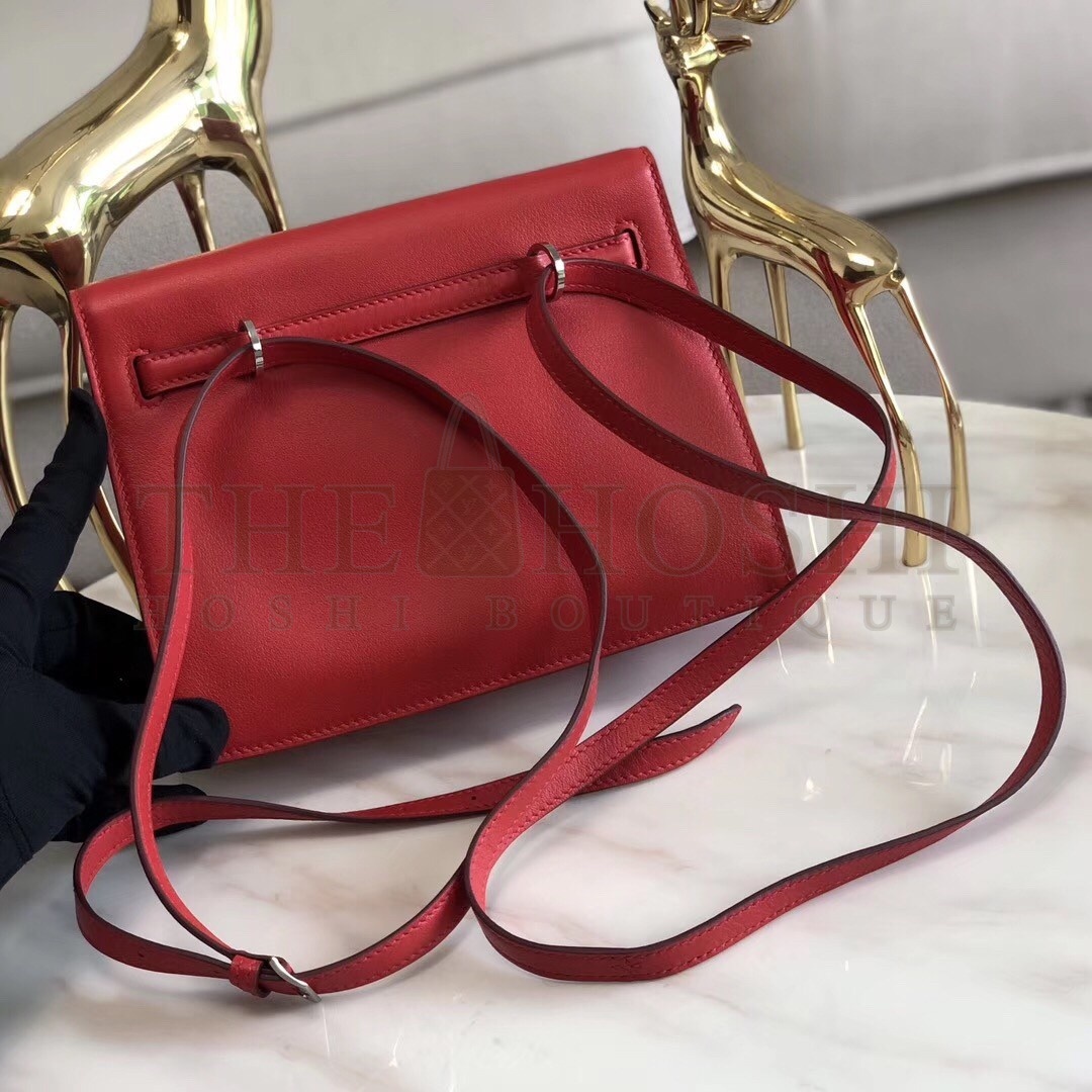 H**me5 Red Swift Kelly Danse Bag Master Quality