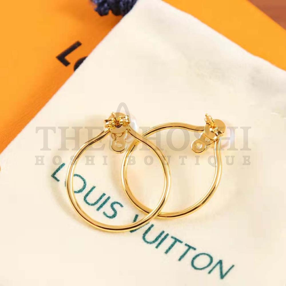 L0vis Vvtt0n Women LV Eclipse Pearls Earrings Master Quality