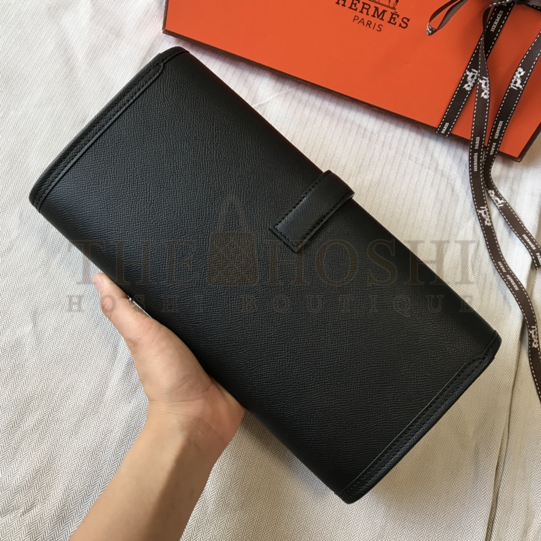 H**me5 Gold Epsom Jige Elan 29 Clutch Bag Master Quality