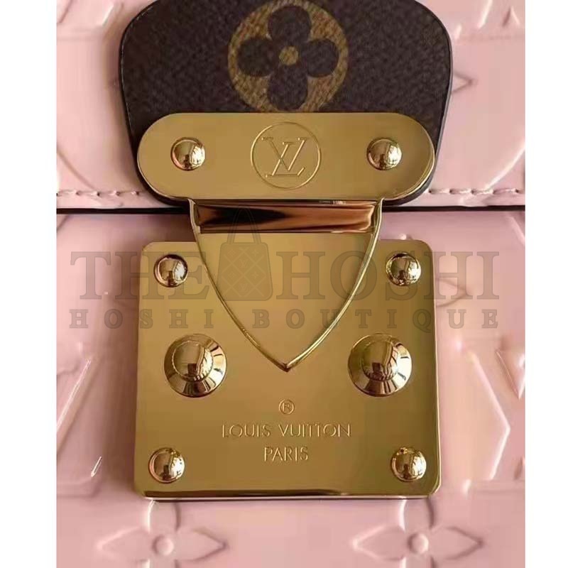 L0vis Vvtt0n LV Women Spring Street in Monogram Canvas Vernis Patent Epi Leather Master Quality