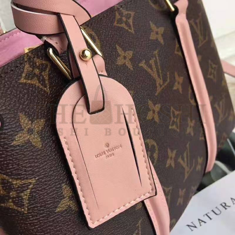 L0vis Vvtt0n LV Women Soufflot BB Bag in Monogram Coated Canvas-Brown Master Quality