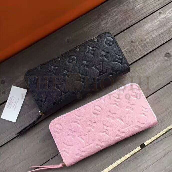 L0vis Vvtt0n LV Women Clémence Wallet in S*pple Monogram Empreinte Leather Master Quality