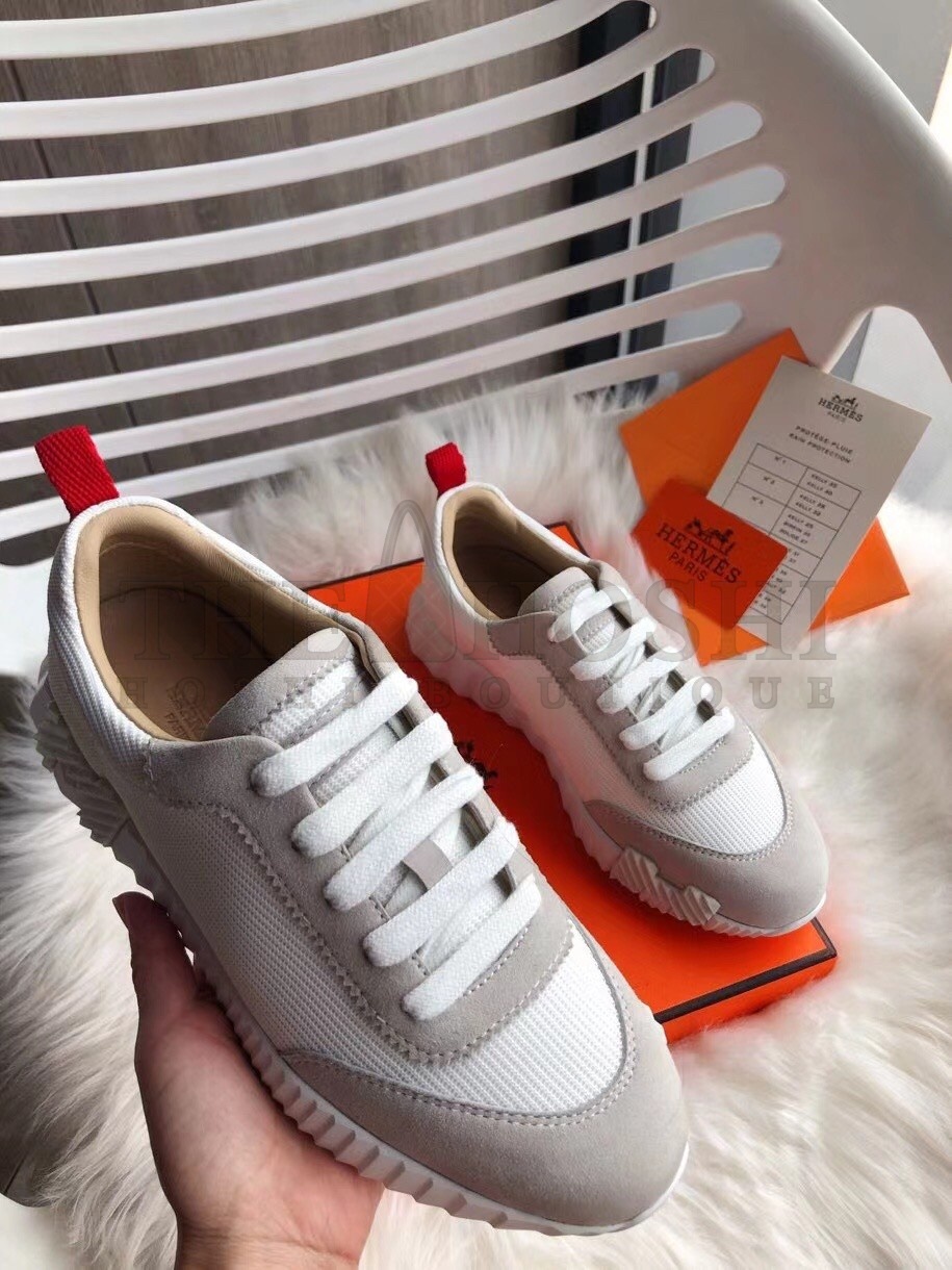 H**me5 Bouncing Sneakers In White Canvas Master Quality