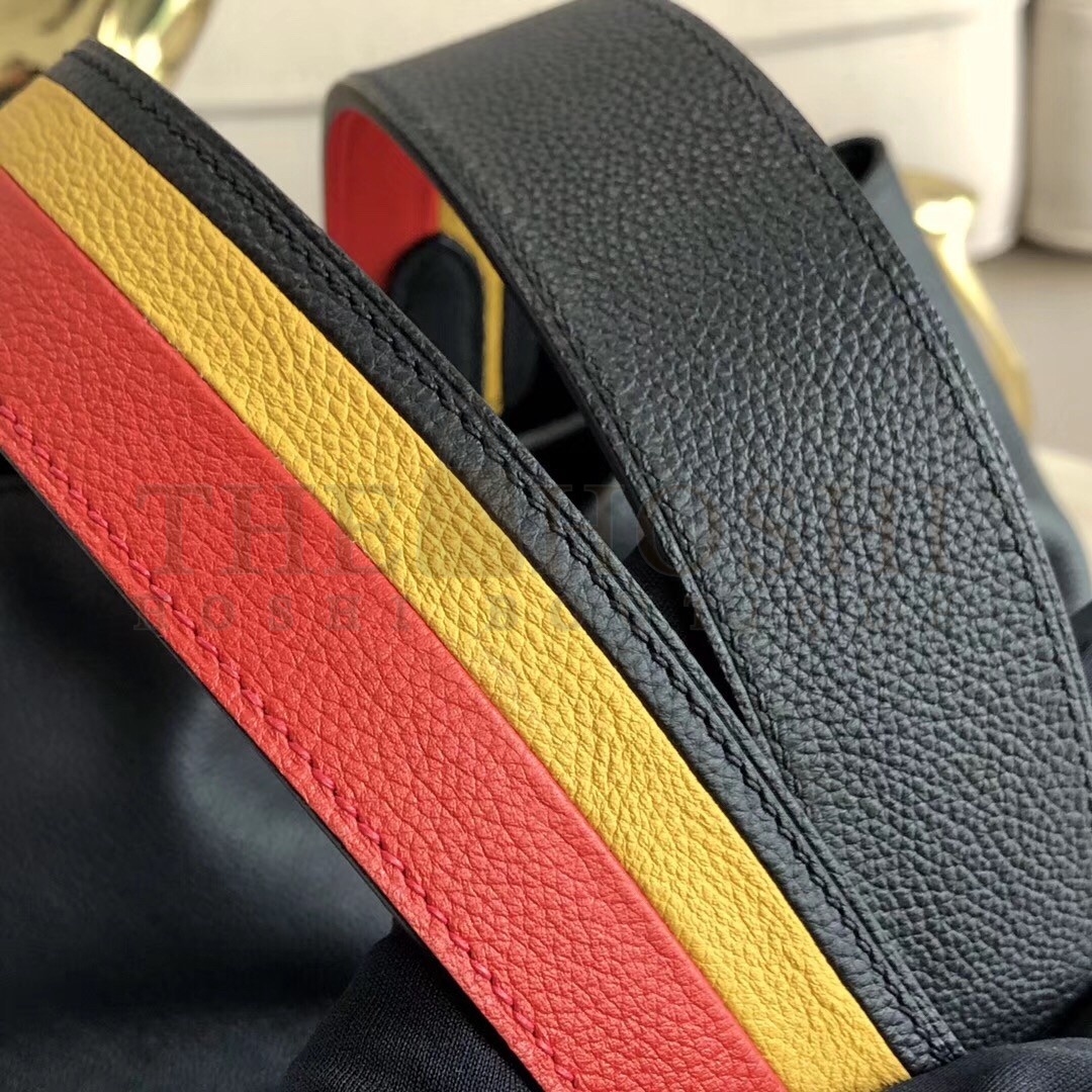 H**me5 Licol 17cm Bag In Black Evercolor Calfskin Master Quality
