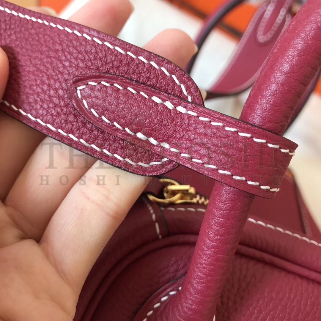H**me5 Ruby Lindy 26cm Clemence Handmade Bag Master Quality