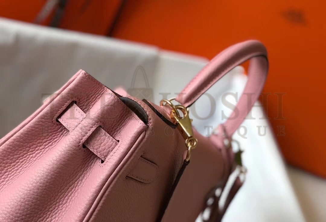 H**me5 Pink Clemence Kelly 32cm Retourne Bag Master Quality