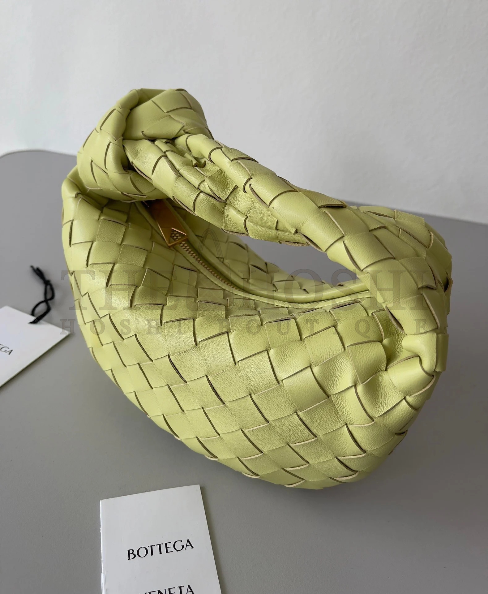 B0tt*ga Ven*ta BV Jodie Mini Bag In Kiwi Intrecciato Lambskin Master Quality