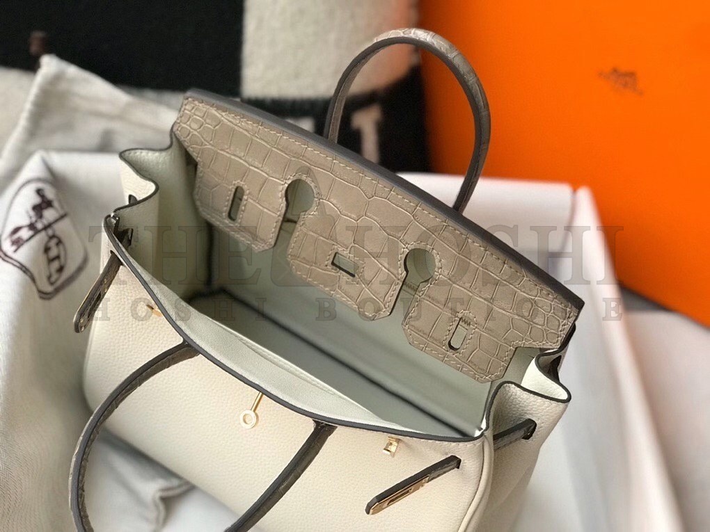 H**me5 Touch Birkin 25cm Limited Edition White Bag Master Quality