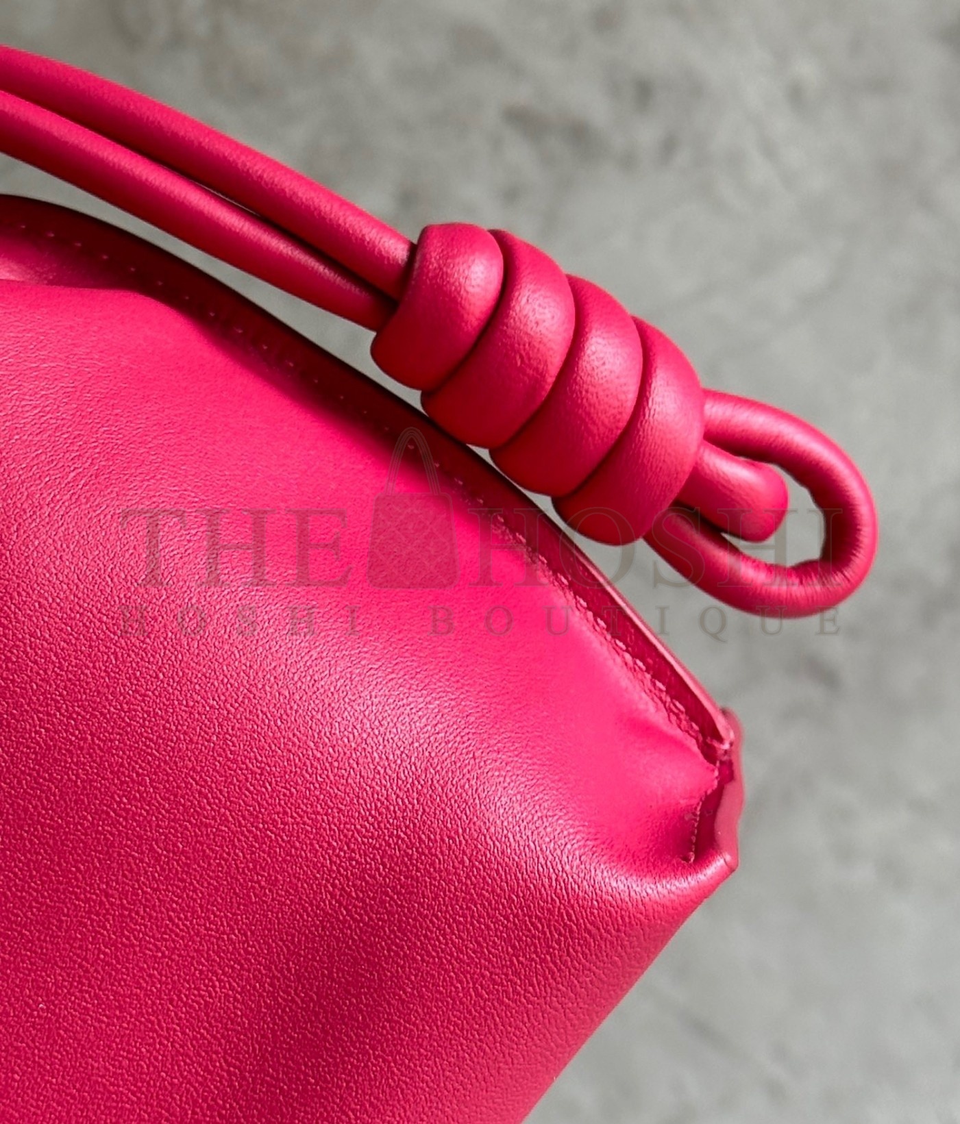 L0ew* Flamenco Clutch Bag In Ruby Red Leather Master Quality