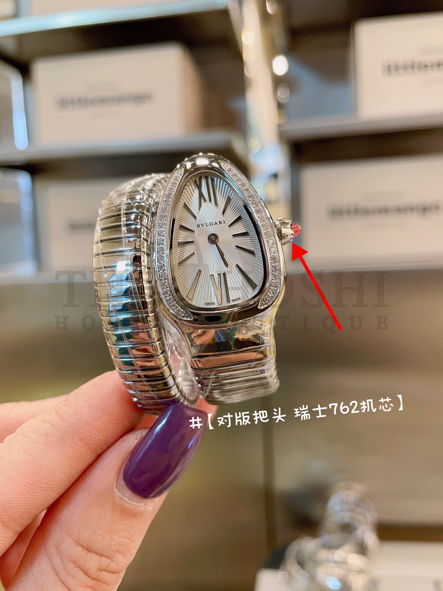 Bv1g*ai SERPENTI watch 35mm Master Quality
