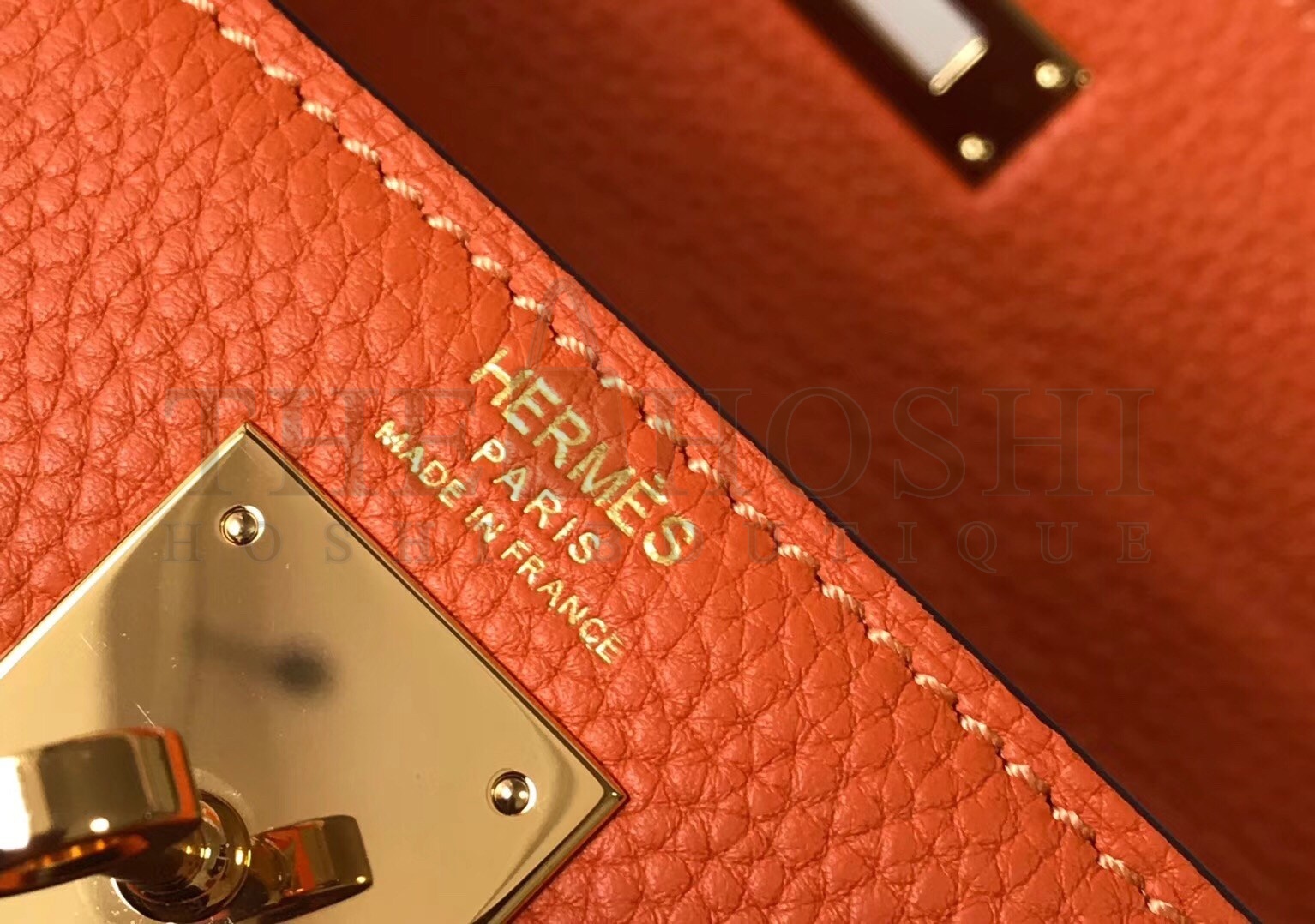H**me5 Orange Clemence Kelly 28cm Bag Master Quality