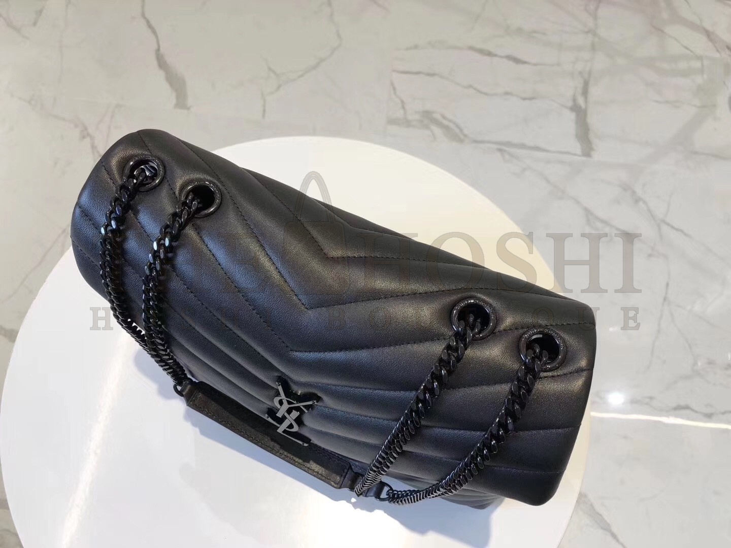 Sa1nt Lau*nt So Black Loulou Medium Shoulder Bag Master Quality