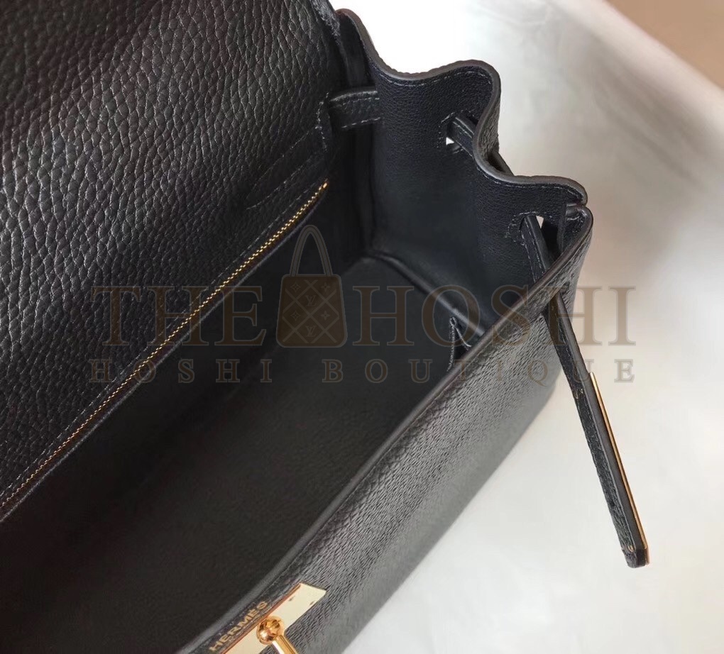 H**me5 Black Clemence Kelly 25cm GHW Bag Master Quality